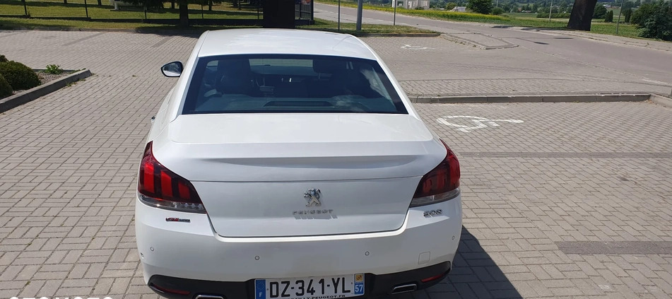 Peugeot 508 cena 52000 przebieg: 116850, rok produkcji 2015 z Chełm małe 742